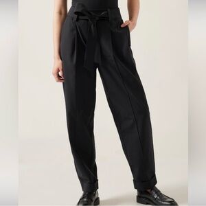 Athleta Cardiff Black High-Waisted Pants Size 4